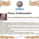 Meet our Global Peace Building team Weam Salih Mohammed Taha in Sudan