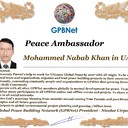 Meet our Global Peace Building team Mohammed Nabab Khan in UAE