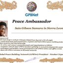 Meet our Global Peace Building team<br />❤ Saio Gibson Samura in Sierra Leone<br />Join Now GPBNet ☛ Contact us to Receive Peace Ambassador certificate and work for peace in your area at www.ivacademy.net<br />Receive help from GPBNet #ForPeace:<br />-Join English for Peace FREE courses to get down language barriers<br />- Contact us to celebrate your country national day #ForPeace<br />- Send monthly your activities reports #ForPeace<br />-Say your Ideas #ForPeace at Next *Global Peace Talks* Show with Nicolae Cirpala to participate<br />All this just contact us WatsApp +7 981 130 83 85<br />*Vision:<br />- Ultimate Global Peace till 2027<br />- Peace in Nigeria, Belarus, Karabah, Yemen, Syria, Palestine Kashmir and all hot spots globally as soon as possible <br />- Healing Oceans and all Environment till 2027<br />- South and North Korea peaceful reunification till 2027<br />-World economy that benefits all nations and people to be set up globally till 2027<br />- All countries to stop weapons production and distribution and begin to invest in peace and in the well-being of humanity till 2027<br />- All families globally to receive God's Marriage Blessing till 2027 <br />- Planting and grow 1 billion trees globally till 2027<br />*About Global Peace Building Network #GPBNet founder Nicolae Cirpala Been a writer-global activist for 24 years working daily #ForPeace uniting People and Organizations to finalize Building ultimate World of Peace till 2027 with Global Peace Building Network <br />*Global Peace Building Network GPBNet works in 7 areas where you and every human being could join:<br /> 1. Leaders Association #ForPeace  <br />WatsApp https://chat.whatsapp.com/IrBEPUbhu7I1iPn0ROJB5B <br />Our Web Network https://ivacademy.net/en/groups/viewgroup/4-global-peace-building-network <br />2 Business, IT, Agriculture, Oceans, Invention, Aero and Cosmos Association for Peace #ForPeace<br />WatsApp https://chat.whatsapp.com/LIMQ8XY9wGnDEbmK9xX0iN <br />3 Media, Culture and Arts Association for Peace #ForPeace<br />WatsApp https://chat.whatsapp.com/HJsR7oX5ZzzEJL9I2uG4mz <br />4. Schools, Universities, Education and Academia Association for Peace  #ForPeace<br />FB https://www.facebook.com/ForPeace1 <br />5. Youth, Volunteers, Internships, Ecology, Sports, Hobby, Wellness, Travel and Global Village Association for Peace  #ForPeace<br />WatsApp https://chat.whatsapp.com/EHLsWoI8ZJMGxGuq7snRbd <br />Our Web Network https://ivacademy.net/en/groups/viewgroup/7-volunteer-online-internships <br />6 Social Service, Charities, Help Children, Health and Families Association for Peace #ForPeace<br />7 Interfaith, Spirituality, Futurology Association for Peace #ForPeace<br />WatsApp https://chat.whatsapp.com/Ex39EEkOPnqEPGWzvSq0xK <br />Our Web Network  https://ivacademy.net/en/groups/viewgroup/6-message-to-billions <br />*We have team in your country contact +7 981 130 83 85 whatsapp to join yours<br />*Became GPBNet Representative in your: -Community -Tribe -Clan -Group -College - University -Location  -City  OR  -Region<br />Send desired representative level to irffmd@gmail.com <br />* Became #GPBNet Member and Work with Us on our Programs as :      - Patron: Share your knowledge with us -Trustee: Share your assets and resources with us -Program Coordinator:  Share your expertise and management skills with us <br /> -Volunteer: Work with us closely <br />https://chat.whatsapp.com/KfKktTUIXk6Gdawq4cZ09T<br />-Donor: Support us for our Program and Work in collaboration - Adviser: Support us with your knowledge and experience -Management Team: Work with us to manage our office<br /> ☛ let's become Best Friends, <br />join now global peacemakers team and invite your friends,<br />post comments to my Vital discussions in: <br />Instagram www.instagram.com/MessageToBillions <br />Twitter www.twitter.com/ivacademynet <br />and Youtube www.youtube.com/c/MessageToBillions <br />Download my books  www.vacademy.net/en/market/books<br />subscribe, share #MessageToBillions <br />and<br />#ForPeace Cooperation, to Donate, to invite me as Guest Speaker at your online or offline events, to Volunteer, to receive marriage blessing call me +7 981 130 83 85 phone whatsapp