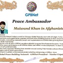 Meet our Global Peace Building team and contact for now Cooperation #ForPeace #GPBNet Maiwand Khan in Afghanistan