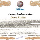 Dace Rutka Congratulations 🎉 our TOP GLOBAL PEACE LEADER GPBNet VVIP<br />Enjoy print our Presidential rank Award and share your selfie with it in all social networks, friends and colleague, media, up to presidents<br />📣 Keep lead the World by SHARING our Daily GPBNet Global Peace Drive for Ultimate Global Peace Building #MessageToBillions as we are<br />ONLY ORGANIZATION BUILDING ULTIMATE PEACE 🌍 RIGHT NOW NETWORKING ALL 8B+ people and all organizations in  mutual prosperity cooperation to encounter living God's work in Messiah Second Coming Marathon rally to finish Ultimate Global #Peace2024 - 2027<br /><br />🎁 Enjoy PAY IT FORWARD Awarding 430+ VIPs in your area with our peace ambassadors awards thus growing your team and building model peace communities. <br /><br />Feel free to send a gratitude donation for Global Peace Fund 1000$+ for Award https://1gpb.net/en/donate<br /><br /> Join WhatsApp https://chat.whatsapp.com/LYXMmCX6hbHLNLNh73mcFN<br /><br />🌐 Yours Pr.  Nicolae Cirpala +79811308385 Whatsapp me @GPBNet 🤝