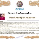 Meet our Global Peace Building team and contact for Cooperation #ForPeace #GPBNet www.ivacademy.net Daud Kashif in Pakistan