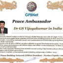 Happy Welcome to our Global Peace by 2027 campaign team and contact for Cooperation #ForPeace #GPBNet Dr GS Vijayakumar in India<br />☛ Contact us to Receive Peace Ambassador Certificate and work #ForPeace in your area Watsapp +79811308385 –GPBNet Join, Subscribe and Share #YoutubeRecommend for Cooperation, to Donate, for consultation, to invite us as Guest Speakers at your online or offline events, to Volunteer, to receive marriage blessing call www.ivacademy.net