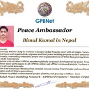 Meet our Global Peace Building team and contact for Cooperation #ForPeace #GPBNet Bimal Kumal in Nepal<br /><br />☛ Contact us to Receive Peace Ambassador certificate and work #ForPeace in your area Watsapp +79811308385 -GPBNet - Ultimate Global Peace by 2027 - Subscribe and Share #YoutubeRecommend for Cooperation, to Donate, for consulting, to invite me as Guest Speaker at your online or offline events, to Volunteer, to receive marriage blessing call www.ivacademy.net