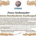 Clemens Handuukeme Kashuupulwa Congratulations 🎉 our TOP GLOBAL PEACE LEADER GPBNet VVIP<br />Enjoy print our Presidential rank Award and share your selfie with it in all social networks, friends and colleague, media, up to presidents<br />📣 Keep lead the World by SHARING our Daily GPBNet Global Peace Drive for Ultimate Global Peace Building #MessageToBillions as we are<br />ONLY ORGANIZATION BUILDING ULTIMATE PEACE 🌍 RIGHT NOW NETWORKING ALL 8B+ people and all organizations in  mutual prosperity cooperation to encounter living God's work in Messiah Second Coming Marathon rally to finish Ultimate Global #Peace2024 - 2027<br /><br />🎁 Enjoy PAY IT FORWARD Awarding 430+ VIPs in your area with our peace ambassadors awards thus growing your team and building model peace communities. <br /><br />Feel free to send a gratitude donation for Global Peace Fund 1000$+ for Award https://1gpb.net/en/donate<br /><br /> Join WhatsApp https://chat.whatsapp.com/LYXMmCX6hbHLNLNh73mcFN<br /><br />🌐 Yours Pr.  Nicolae Cirpala +79811308385 Whatsapp me @GPBNet 🤝