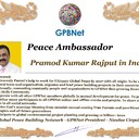 Happy Welcome to our Global Peace by 2027 campign team and contact for Cooperation #ForPeace #GPBNet Pramod Kumar Rajput in India<br />☛ Contact us to Receive Peace Ambassador Certificate and work #ForPeace in your area Watsapp +79811308385 -GPBNet - Ultimate Global Peace by 2027 - Subscribe and Share #YoutubeRecommend for Cooperation, to Donate, for consulting, to invite us as Guest Speaker at your online or offline events, to Volunteer, to receive marriage blessing call www.ivacademy.net