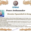 Meet our Global Peace Building team  Bonniex Nyaumboh in Kenya