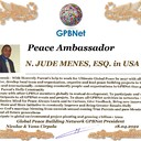 Happy Welcome to Ultimate Global Peace by 2027 campaign team, please contact for Cooperation #ForPeace #GPBNet<br />Jude Mene in USA <br />& Receive Peace Ambassador Certificate to work #ForPeace in your area Watsapp +79811308385 –GPBNet Join, Subscribe and Share #YoutubeRecommend for Cooperation, to Donate, for consultation, to invite us as Guest Speakers at your online or offline events, to Volunteer, to receive marriage blessing call www.ivacademy.net