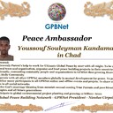 Meet our Global Peace Building team and contact for now Cooperation #ForPeace #GPBNet Youssouf Souleyman Kandamaye in Chad