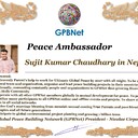 Meet our Global Peace Building team Sujit Kumar Chaudhary in Nepal