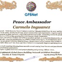 Carmelo Inguanez Congratulations 🎉 our TOP GLOBAL PEACE LEADER GPBNet VVIP<br />Enjoy print our Presidential rank Award and share your selfie with it in all social networks, friends and colleague, media, up to presidents<br />📣 Keep lead the World by SHARING our GPBNet Global Peace Drive for Ultimate Global Peace Building #MessageToBillions as we are<br />ONLY ORGANIZATION BUILDING ULTIMATE PEACE 🌍 RIGHT NOW NETWORKING ALL 8B+ people and all organizations in  mutual prosperity cooperation to encounter living God's work in Messiah Second Coming Marathon rally to finish Ultimate Global #Peace2024 - 2027<br /><br />🎁 Enjoy PAY IT FORWARD Awarding 430+ VIPs in your area with our peace ambassadors awards thus growing your team and building model peace communities. <br /><br />Feel free to send a gratitude donation for Global Peace Fund 1000$+ for Award https://1gpb.net/en/donate<br /><br /> Join WhatsApp https://chat.whatsapp.com/LYXMmCX6hbHLNLNh73mcFN<br /><br />🌐 Yours Pr.  Nicolae Cirpala +79811308385 Whatsapp me @GPBNet 🤝