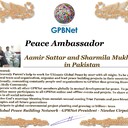 Meet our Global Peace Building team and contact for now Cooperation #ForPeace GPBNet Aamir Sattar and Sharmila Mukhtar in Pakistan