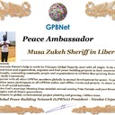 Meet our Global Peace Building team Musa Zukeh Sheriff in Liberia