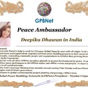 Meet our Global Peace Building team Deepika Dhawan in India