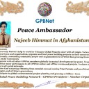 Meet our Global Peace Building team and contact for now Cooperation #ForPeace #GPBNet Najeeb Himmat in Afghanistan