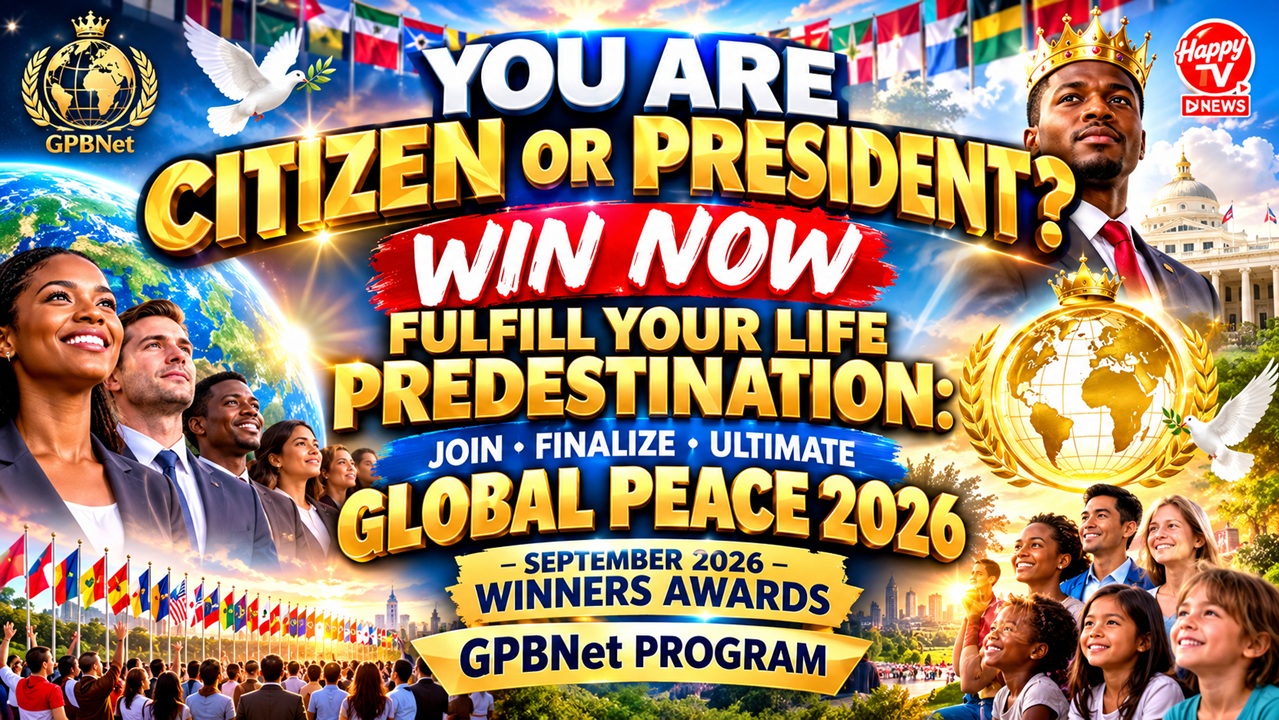 You Are Citizen or President? Win Now Fulfill Your Life Predestination - September 2026 Winners